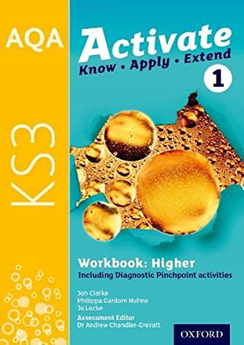 Imagen de archivo de Aqa Activate For Ks3: Workbook 1 (higher) a la venta por GreatBookPrices