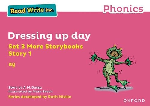 Stock image for Read Write Inc Phonics: Pink Set 3 More Storybook 1 Dressing up day for sale by Revaluation Books