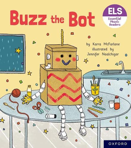 9781382037945: Essential Letters and Sounds: Essential Phonic Readers: Oxford Reading Level 2: Buzz the Bot