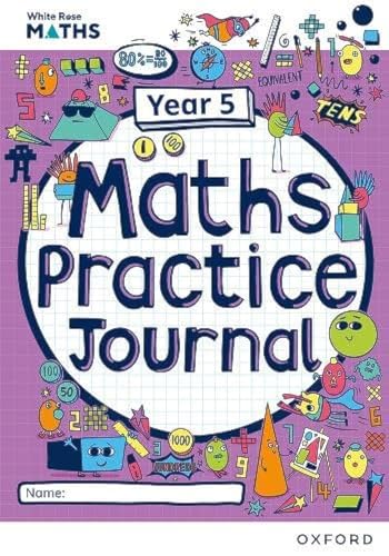 Imagen de archivo de White Rose Maths Practice Journals Year 5 Workbook: Single Copy (Paperback) a la venta por Grand Eagle Retail