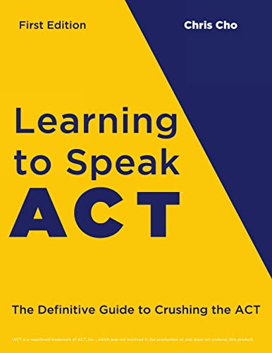 Beispielbild fr Learning to Speak ACT zum Verkauf von Irish Booksellers
