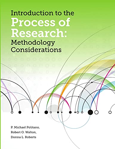 Beispielbild fr Introduction to the Process of Research: Methodology Considerations zum Verkauf von SecondSale