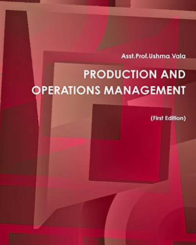 Stock image for Production & Operations Management for sale by Lucky's Textbooks