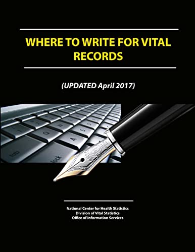 Imagen de archivo de Where To Write For Vital Records (Updated April 2017) a la venta por Lucky's Textbooks