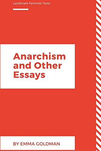 Beispielbild fr Anarchism and Other Essays zum Verkauf von Book Deals