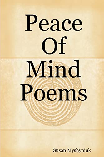 Stock image for Peace Of Mind Poems for sale by Chiron Media