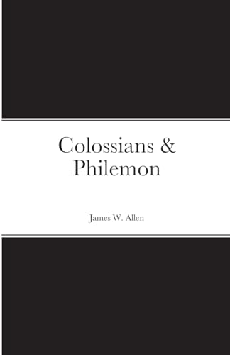 Beispielbild fr Colossians & Philemon zum Verkauf von Chiron Media