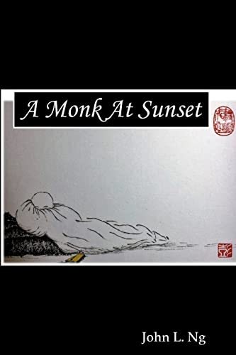 Stock image for a monk at sunset for sale by Chiron Media