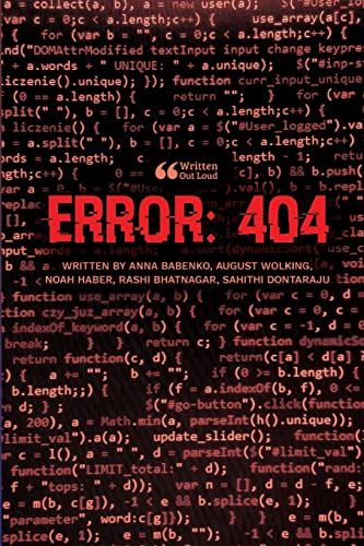 9781387702749: ERROR: 404