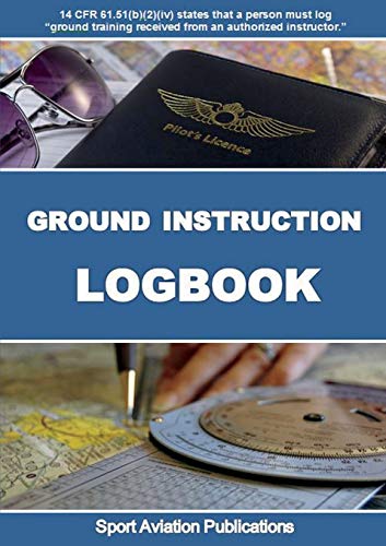 Stock image for Ground Instruction Logbook for sale by GF Books, Inc.