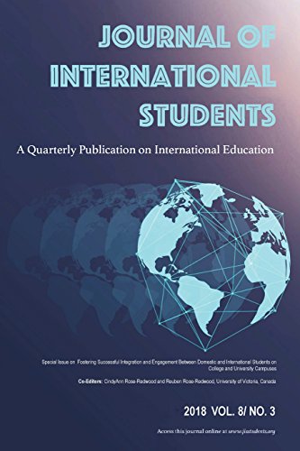 Beispielbild fr Journal of International Students, 2018 Volume 8 /Number 3 zum Verkauf von Lucky's Textbooks