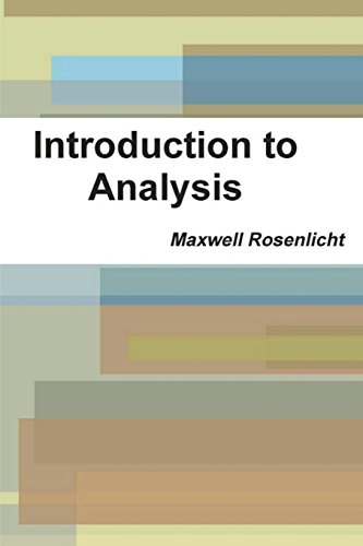 9781388262808: Introduction to Analysis
