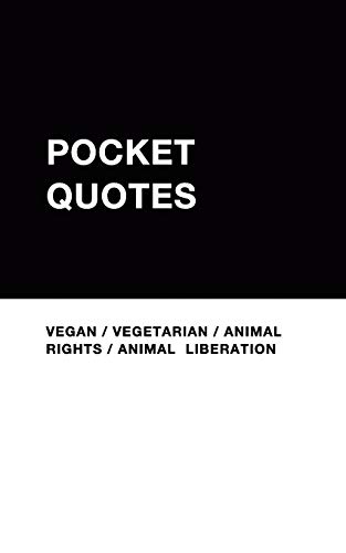 Imagen de archivo de Vegan Pocket Quotes a la venta por Chiron Media