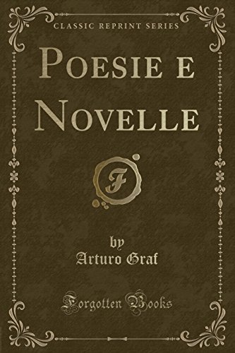 Beispielbild fr Poesie e Novelle (Classic Reprint) zum Verkauf von Forgotten Books