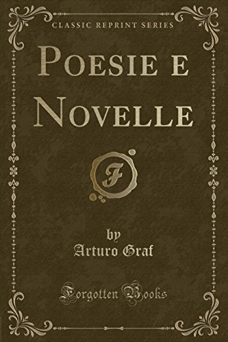 Imagen de archivo de Poesie e Novelle (Classic Reprint) a la venta por Forgotten Books