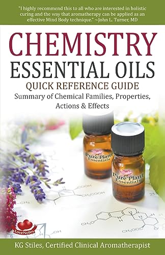 Beispielbild fr Chemistry Essential Oils Quick Reference Guide Summary of Chemical Families, Properties, Actions & Effects (Healing with Essential Oil) zum Verkauf von Save With Sam