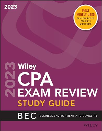 Wiley's CPA 2023 Study Guide: Busin...