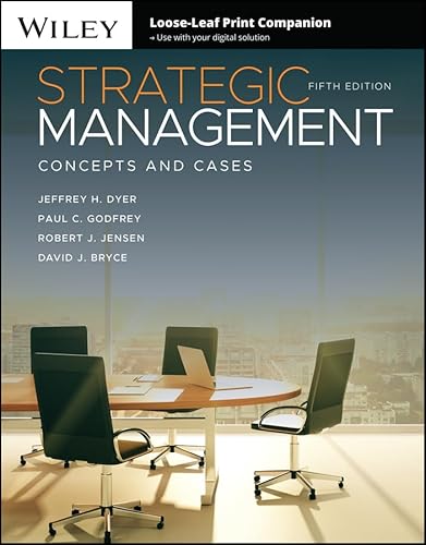 Imagen de archivo de Strategic Management a la venta por GreatBookPrices