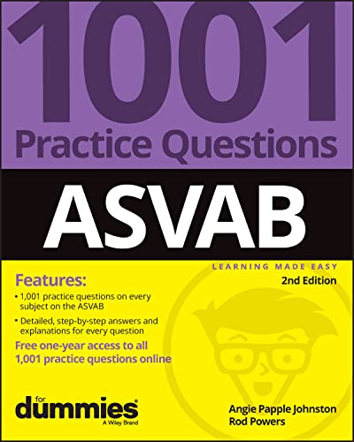9781394174249: ASVAB: 1001 Practice Questions For Dummies (+ Online Practice) (For Dummies (Career/Education))
