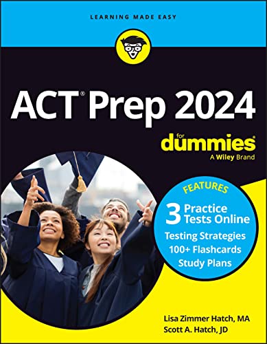 9781394183425: ACT Prep 2024 for Dummies (For Dummies (Career/Education))