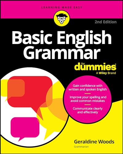 Beispielbild fr Basic English Grammar For Dummies - US (For Dummies (Language & Literature)) zum Verkauf von Monster Bookshop