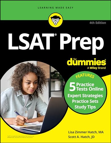 Beispielbild fr LSAT Prep For Dummies: Book + 5 Practice Tests Online (Lsat for Dummies) zum Verkauf von Monster Bookshop
