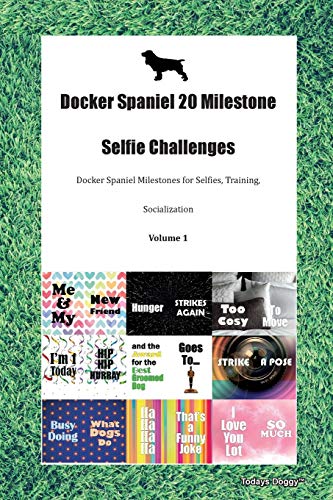 Beispielbild fr Docker Spaniel 20 Milestone Selfie Challenges Docker Spaniel Milestones for Selfies, Training, Socialization Volume 1 zum Verkauf von Buchpark