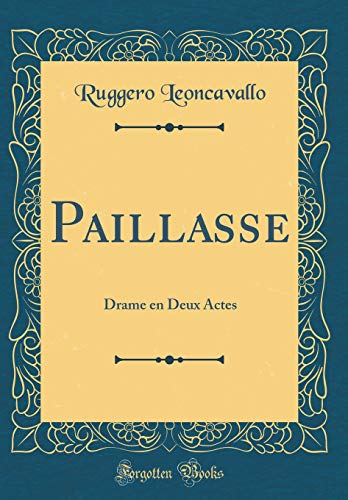 9781396197352: Paillasse: Drame En Deux Actes (Classic Reprint)