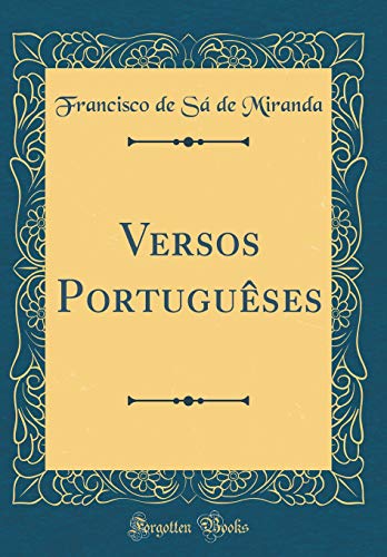 9781396244926: Versos Portuguses (Classic Reprint)
