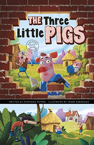 Beispielbild fr The Three Little Pigs : A Discover Graphics Fairy Tale zum Verkauf von Smartbuy