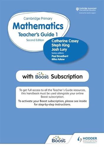 Stock image for Cambridge Primary Mathematics Teacher s Guide Stage 1 with Boost Subscription for sale by dsmbooks