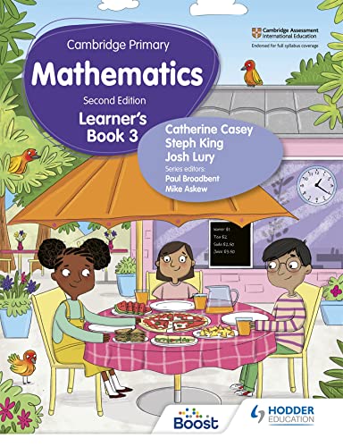 Stock image for Cambridge Primary Mathematics Learner's Book 3 Second Edition: Hodder Education Group for sale by GF Books, Inc.