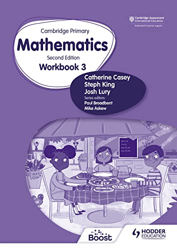 Stock image for Cambridge Primary Mathematics Workbook 3 Second Edition: Hodder Education Group for sale by Books Unplugged