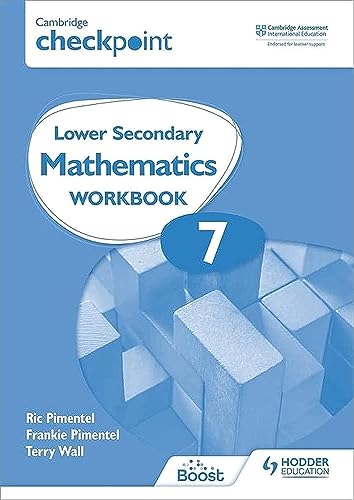 9781398301269: Cambridge Checkpoint Lower Secondary Mathematics Workbook 7: Second Edition