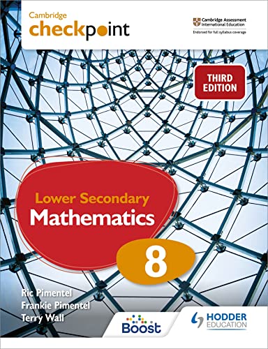 Stock image for Cambridge Checkpoint Lower Secondary Mathematics Student&#x27;s Book 8: Third Edition for sale by Books Puddle