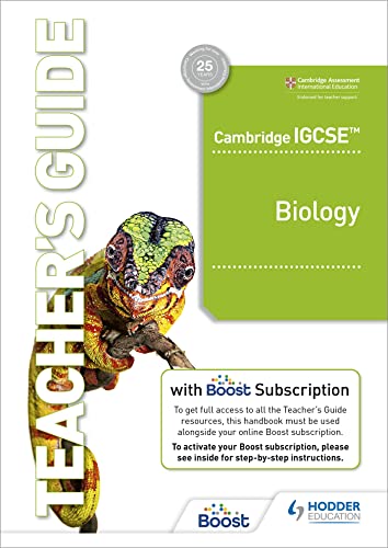 Stock image for Cambridge IGCSE Biology Teacher's Guide with Boost Subscription Booklet for sale by Revaluation Books