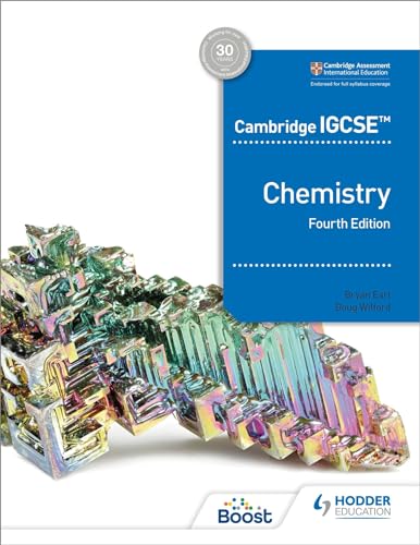 Beispielbild fr Cambridge IGCSE  Chemistry 4th Edition zum Verkauf von Monster Bookshop