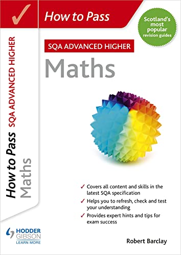 Beispielbild fr How to Pass SQA Advanced Higher Maths zum Verkauf von Blackwell's