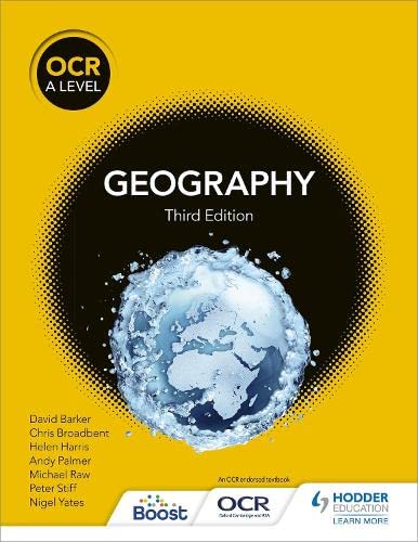 Stock image for Ocr A Level Geography Third Edition for sale by GreatBookPrices