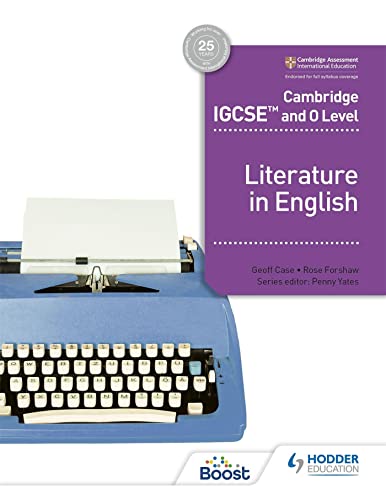 9781398317512: Cambridge IGCSE™ and O Level Literature in English