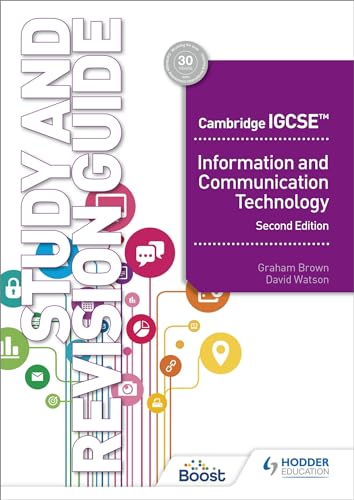 Stock image for Cambridge IGCSE Information and Communication Technology Study and Revision Guide Second Edition: Hodder Education Group for sale by Book Deals