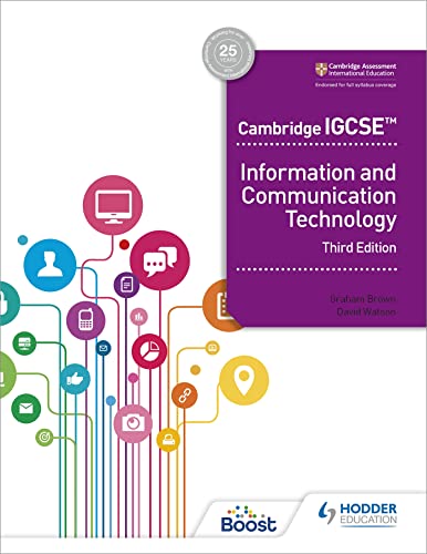Stock image for Cambridge IGCSE Information and Communication Technology Textbook, 3rd Edition for sale by Better World Books