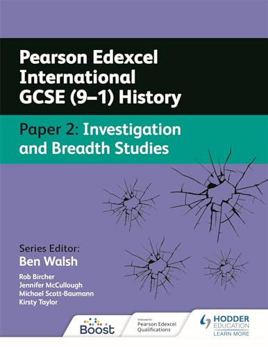 Imagen de archivo de Pearson Edexcel International Gcse (9-1) History: Paper 2 Investigation And Breadth Studies a la venta por GreatBookPrices