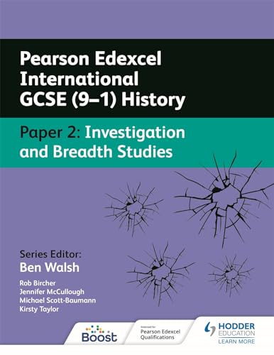 Stock image for Pearson Edexcel International Gcse (9-1) History: Paper 2 Investigation And Breadth Studies for sale by GreatBookPrices