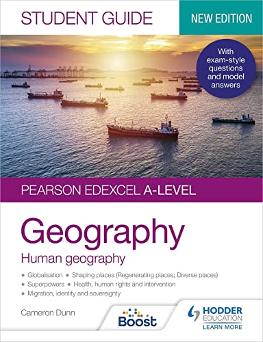 9781398328174: Pearson Edexcel A-level Geography Student Guide 2: Human Geography