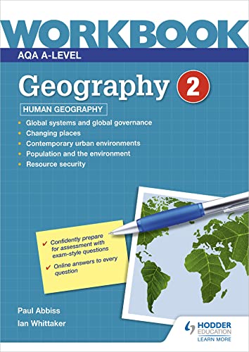 Beispielbild fr AQA A-level Geography Workbook 2: Human Geography zum Verkauf von MusicMagpie