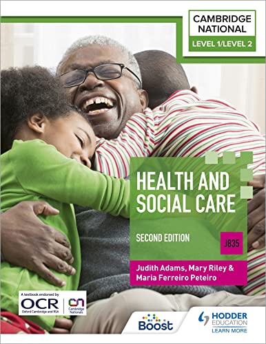 Imagen de archivo de Level 1/Level 2 Cambridge National in Health & Social Care (J835): Second Edition a la venta por WorldofBooks