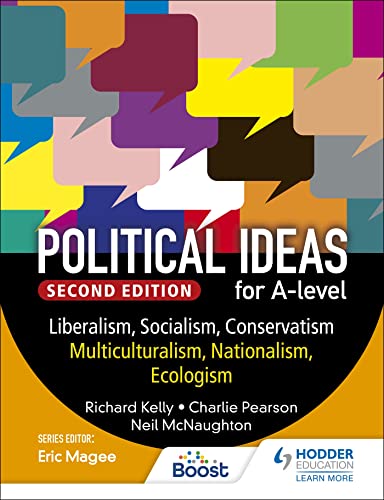 Imagen de archivo de Political ideas for A Level: Liberalism, Socialism, Conservatism, Multiculturalism, Nationalism, Ecologism 2nd Edition a la venta por AwesomeBooks