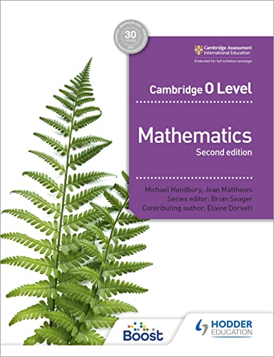 9781398373877: Cambridge O Level Mathematics Second edition: Hodder Education Group