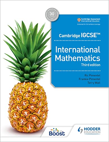 Stock image for Cambridge Igcse International Mathematics Third Edition for sale by GreatBookPrices